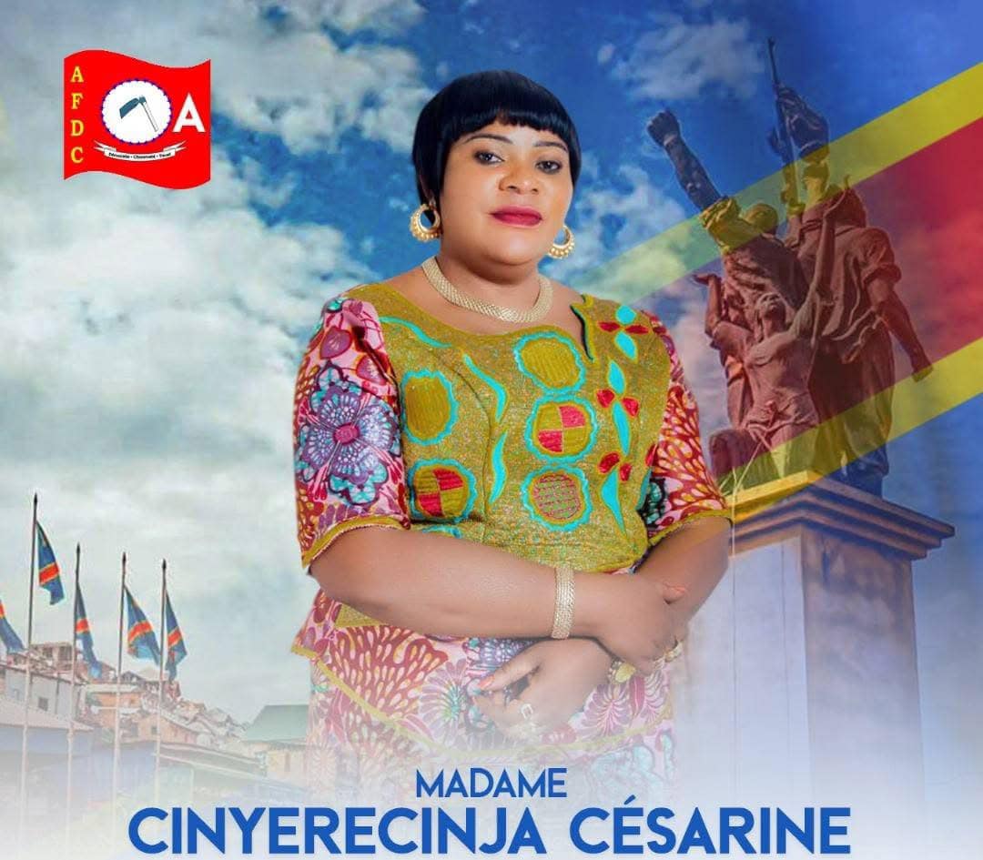 Madame Cinyerecinja Bategami Cesarine &mdash; Ministre des Finances