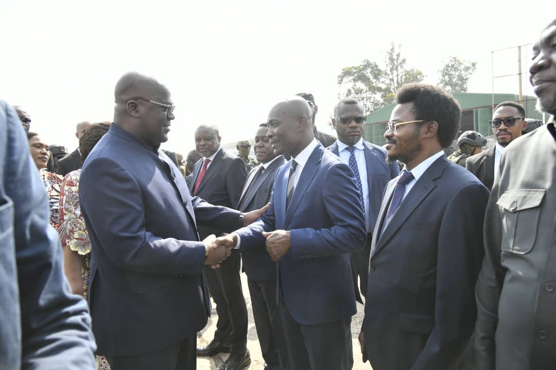 Accueil du Président de la République à Kolwezi — le Gouverneur Purusi appuie les initiatives de paix