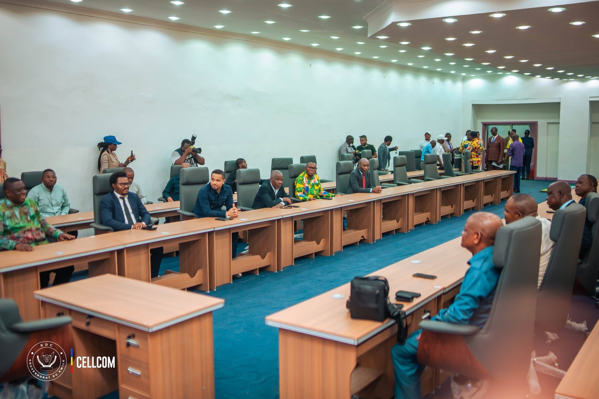 Photo de la conf&eacute;rence &agrave; Bandundu