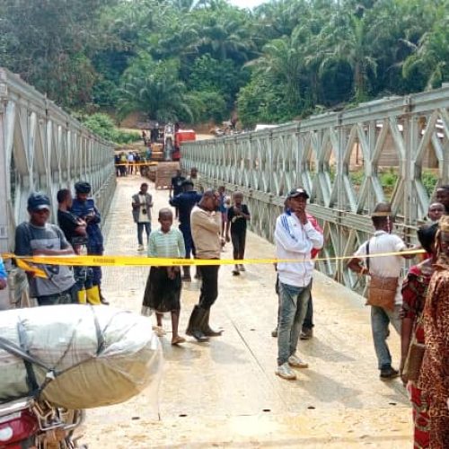 Mwenga : Le Pont Mela sur la Rivière Ulindi Remis Officiellement à la Population de Mwenga par le Gouvernement Provincial