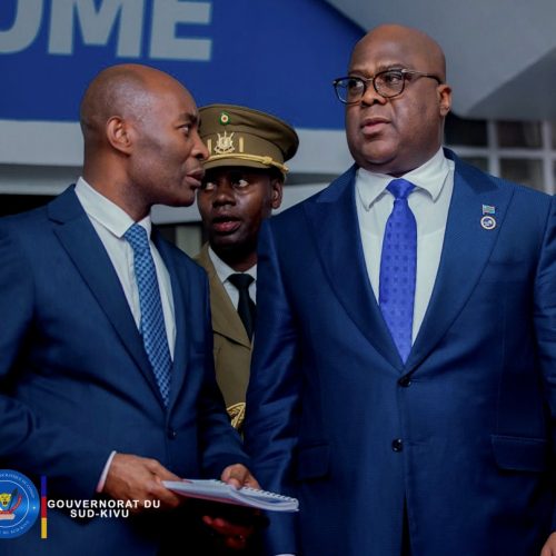 Burundi : Le Président de la République, Félix Antoine Tshisekedi Tshilombo, félicite le Gouverneur Jean Jacques Purusi.